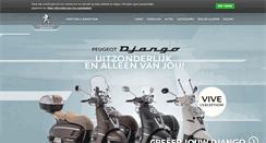 Desktop Screenshot of peugeot-scooters.nl